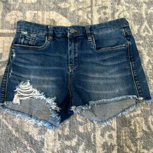 Blank NYC The Essex Cut-Off Shorts Size 28